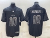 Los Angeles Chargers #10 Justin Herbert Black RFLCTV Limited Jersey