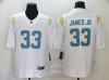 Los Angeles Chargers #33 Derwin James Jr. White Vapor Limited Jersey