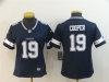 Women's Dallas Cowboys #19 Amari Cooper Blue Vapor Limited Jersey