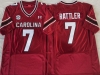 NCAA South Carolina Gamecock #7 Spencer Rattler Red College Football Jersey