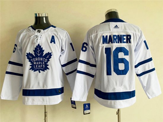 Youth Toronto Maple Leafs #16 Mitchell Marner White Jersey