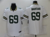 Green Bay Packers #69 David Bakhtiari White Vapor Limited Jersey