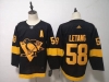Pittsburgh Penguins #58 Kris Letang Black 2019 Stadium Series Jersey