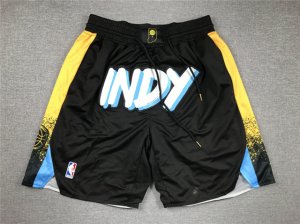 Indiana Pacers INDY Black City Edition Basketball Shorts