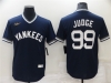 New York Yankees #99 Aaron Judge Navy Cooperstown Collection Cool Base Jersey