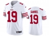 Youth San Francisco 49ers #19 Deebo Samuel 2022 White Vapor Limited Jersey