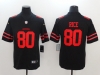 San Francisco 49ers #80 Jerry Rice Black Vapor Limited Jersey