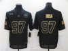 San Francisco 49ers #97 Nick Bosa 2020 Black Salute To Service Limited Jersey