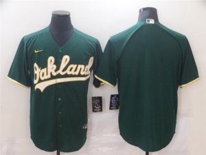 Oakland Athletics Blank Green Alternate Cool Base Team Jersey