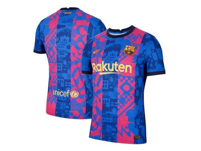 Club Barcelona Blank Third 2021/22 Soccer Jersey