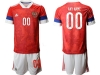 National Russia Custom #00 Home Red 2020/21 Soccor Jersey