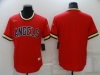 Los Angeles Angels Blank Red Cooperstown Collection Cool Base Jersey