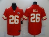 Kansas City Chiefs #26 Le'Veon Bell Red Vapor Limited Jersey