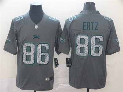 Philadelphia Eagles #86 Zach Ertz Gray Camo Limited Jersey