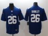 Youth New York Giants #26 Saquon Barkley Blue Vapor Limited Jersey
