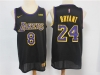 Los Angeles Lakers #8/24 Kobe Bryant 2020-21 Black Earned Edition Swingman Jersey