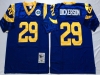 Los Angeles Rams #29 Eric Dickerson Blue Throwback Jersey