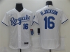 Kansas City Royals #16 Bo Jackson White Flex Base Jersey