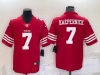 San Francisco 49ers #7 Colin Kaepernick 2022 Red Vapor Limited Jersey