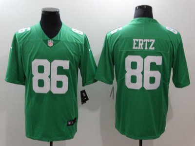 Philadelphia Eagles #86 Zach Ertz Throwback Green Vapor Limited Jersey