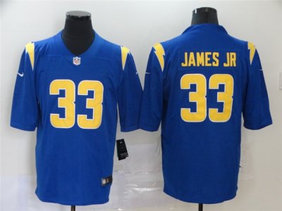 Los Angeles Chargers #33 Derwin James Jr. Color Rush Royal Limited Jersey