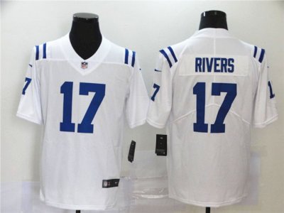 Indianapolis Colts #17 Philip Rivers White Vapor Limited Jersey