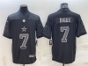 Dallas Cowboys #7 Trevon Diggs Black RFLCTV Limited Jersey