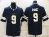 Dallas Cowboys #9 Tony Romo Blue Vapor Limited Jersey