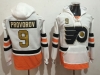 Philadelphia Flyers #9 Ivan Provorov White Pocket Hoodie Jersey