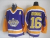 Los Angeles Kings #16 Marcel Dionne 1980's Vintage CCM Purple Jersey