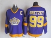 Los Angeles Kings #99 Wayne Gretzky 1970's Vintage CCM Purple Jersey