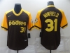 San Diego Padres #31 Dave Winfield Vintage Brown Jersey