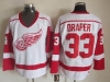 Detroit Red Wings #33 Kris Draper 2002 CCM Vintage White Jersey