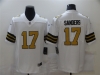 New Orleans Saints #17 Emmanuel Sanders White Color Rush Limited Jersey