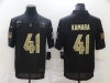 New Orleans Saints #41 Alvin Kamara 2020 Black Camo Salute To Service Limited Jersey