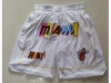 Miami Heat Miami White City Edition Basketball Shorts