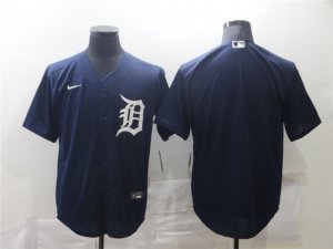 Detroit Tigers Blank Navy Cool Base Team Jersey