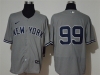 New York Yankees #99 Aaron Judge Gray Flex Base Jersey