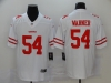 San Francisco 49ers #54 Fred Warner White Vapor Limited Jersey