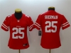 Women's San Francisco 49ers #25 Richard Sherman Red Vapor Limited Jersey