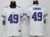 Women's Buffalo Bills #49 Tremaine Edmunds White Vapor Limited Jersey