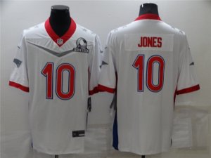 New England Patriots #10 Mac Jones White 2022 AFC Pro Bowl Jersey
