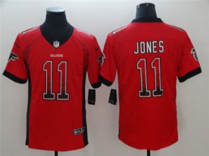 Atlanta Falcons #11 Julio Jones Red Drift Fashion Limited Jersey