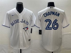 Toronto Blue Jays #26 Matt Chapman White Cool Base Jersey