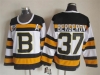 Boston Bruins #37 Patrice Bergeron 1992 Vintage CCM 75th White Jersey