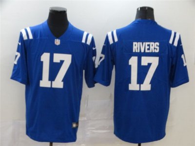 Indianapolis Colts #17 Philip Rivers Blue Vapor Limited Jersey