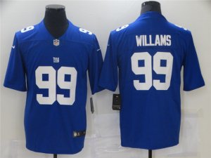 New York Giants #99 Leonard Williams Blue Vapor Limited Jersey