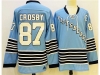 Pittsburgh Penguins #87 Sidney Crosby Blue Heritage Classics Jersey