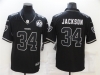 Las Vegas Raiders #34 Bo Jackson Black Shadow Limited Jersey