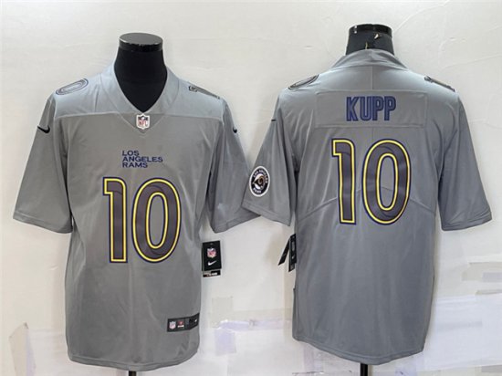 Los Angeles Rams #10 Cooper Kupp Gray Atmosphere Fashion Limited Jersey